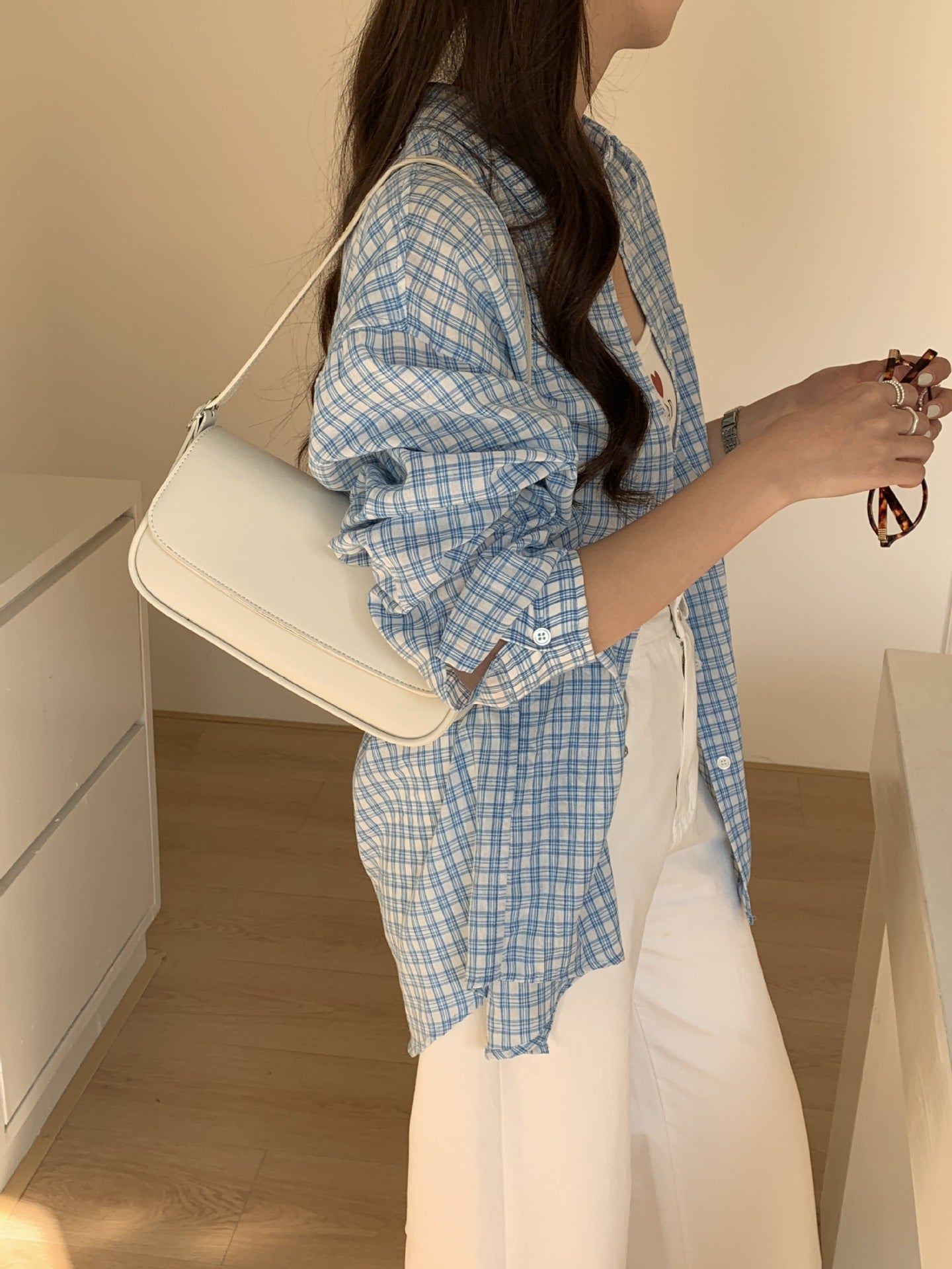Daydreamer Shoulder Bag in White
