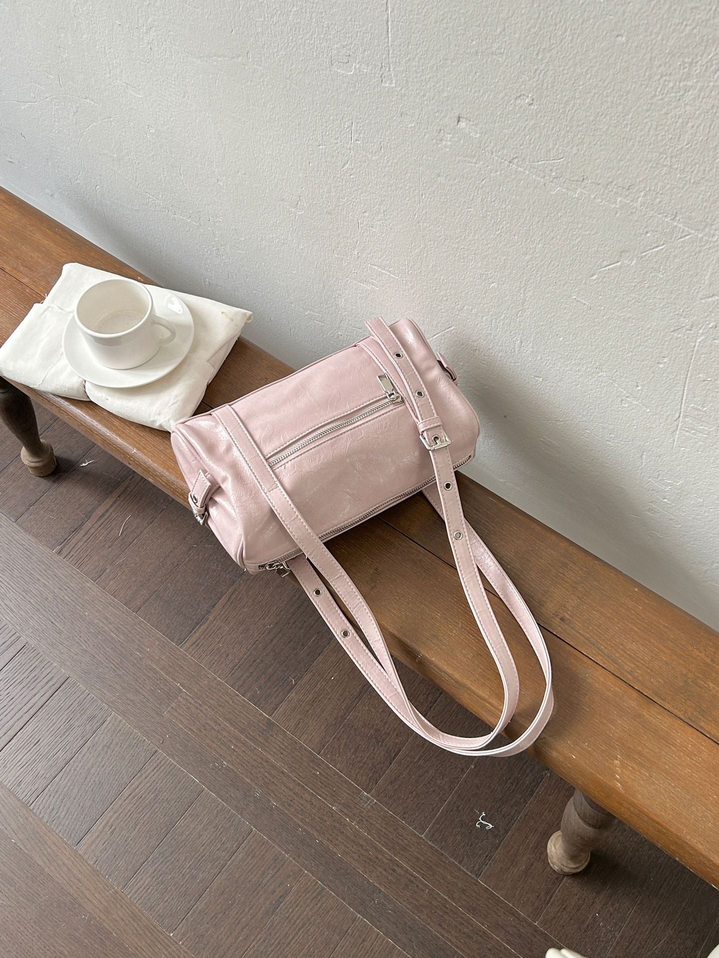 Boss Baby Shoulder Bag in Dusty Pink