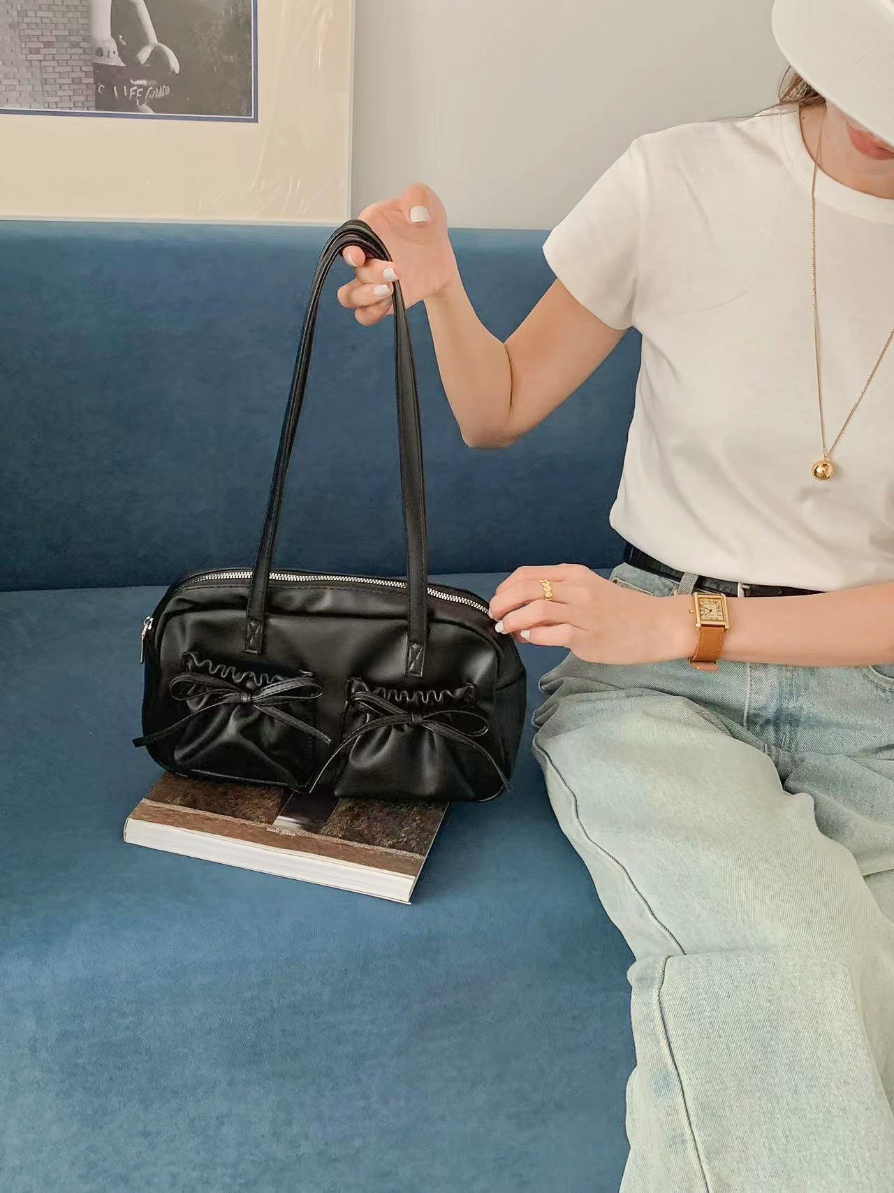 Knotty But Nice Bag in Black