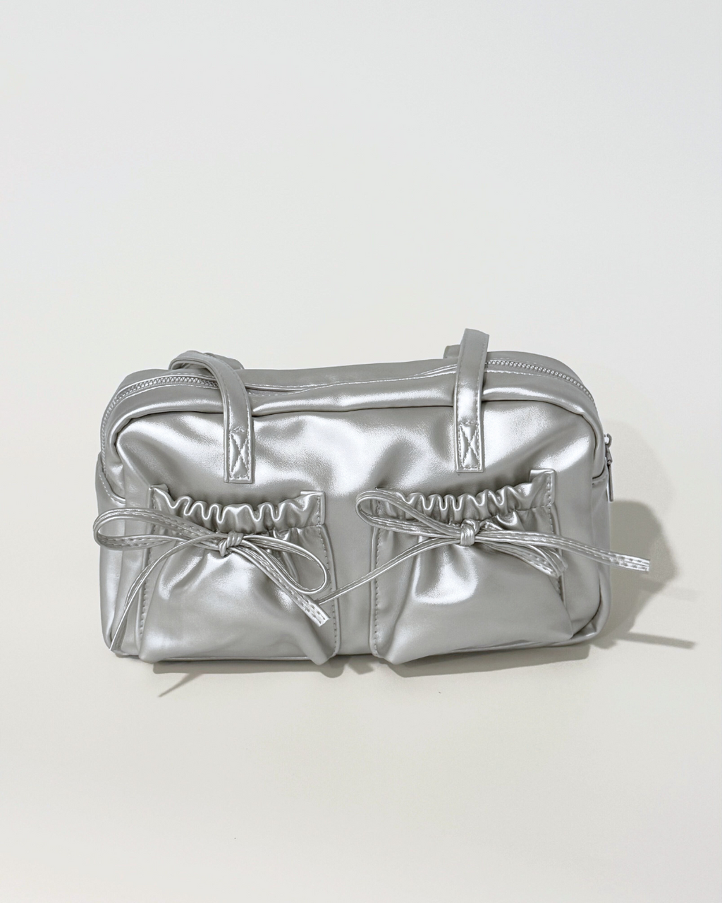 Knotty But Nice Bag in Silver