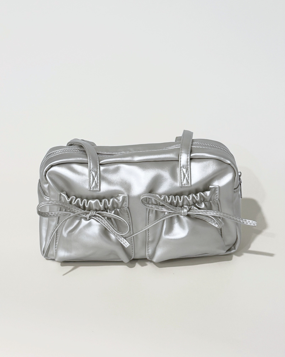 Knotty But Nice Bag in Silver