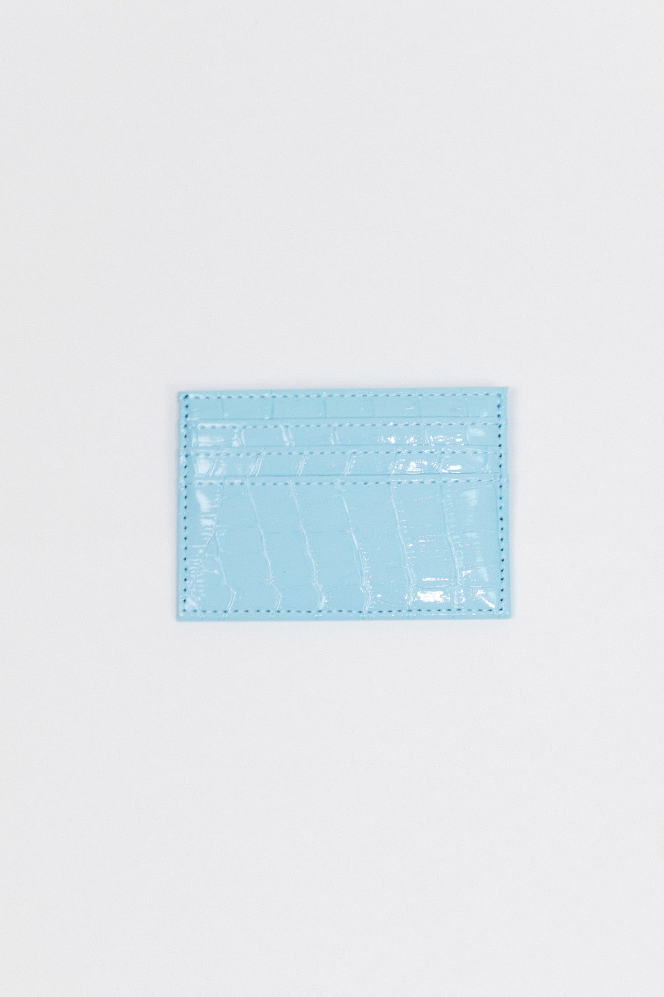 Hot Pocket Card Holder in Blue
