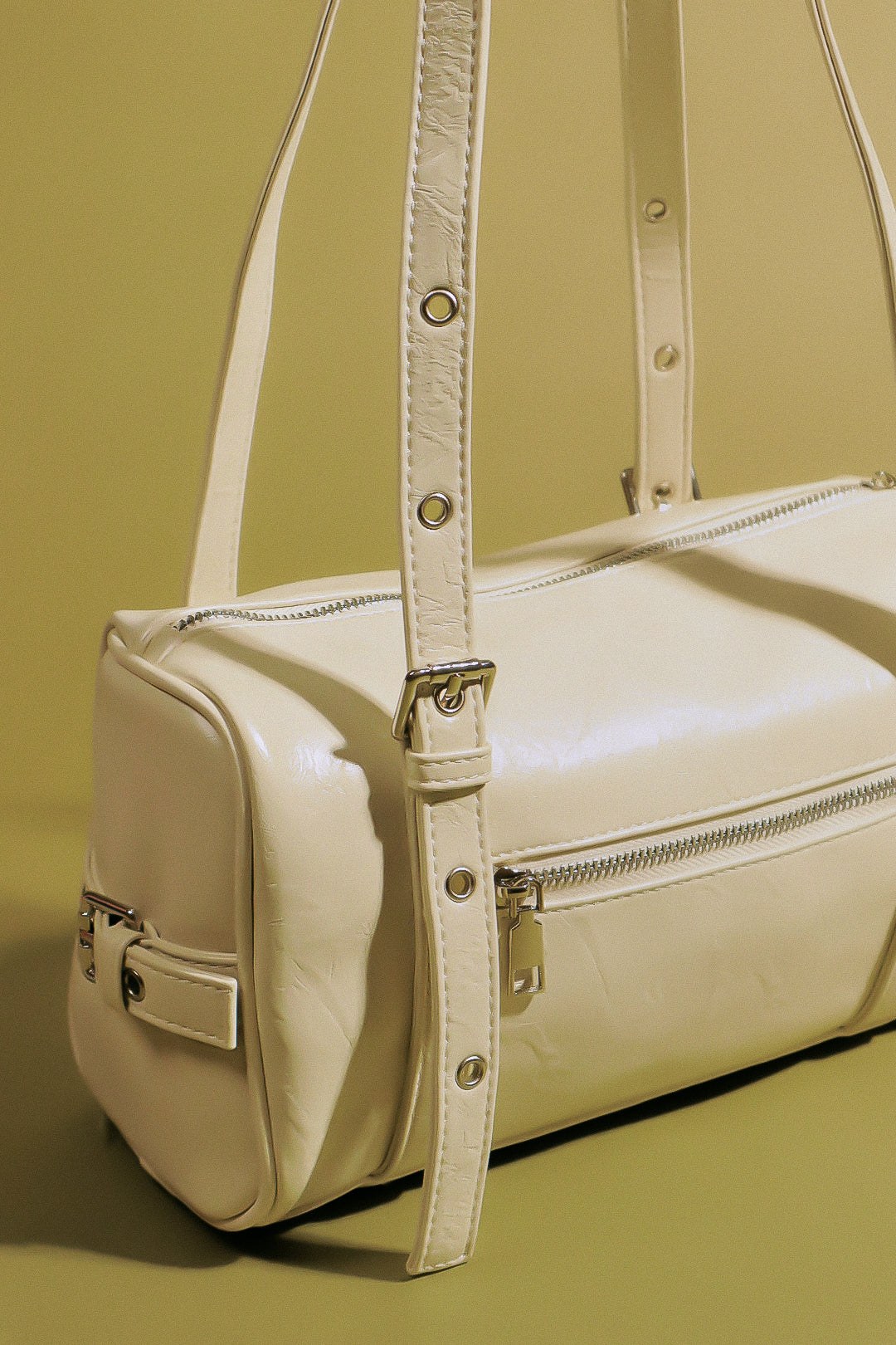 Boss Baby Shoulder Bag in Eggshell