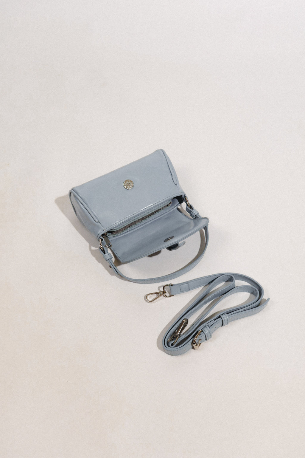 Gentle Baby Bag in Dusty Blue