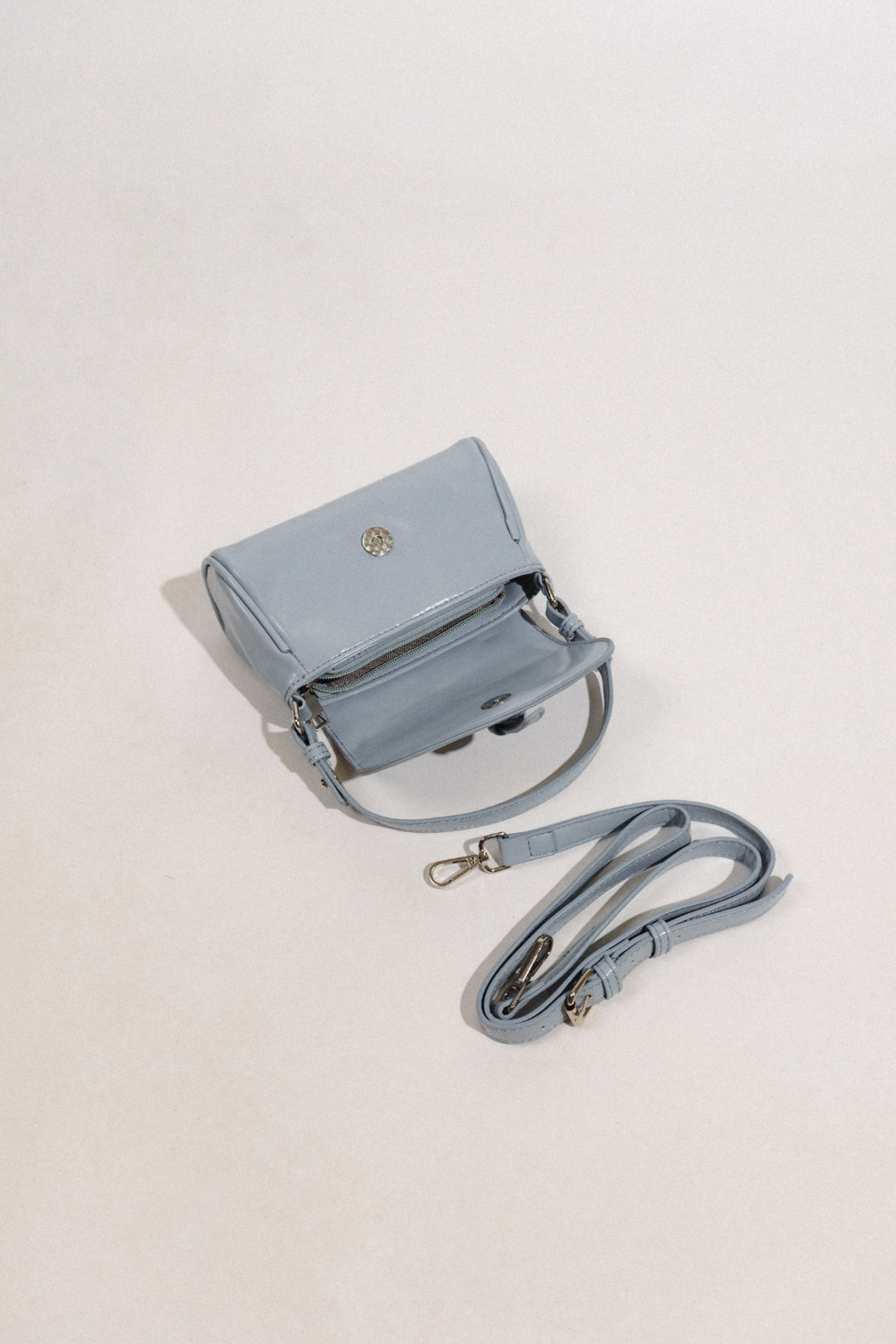 Gentle Baby Bag in Dusty Blue