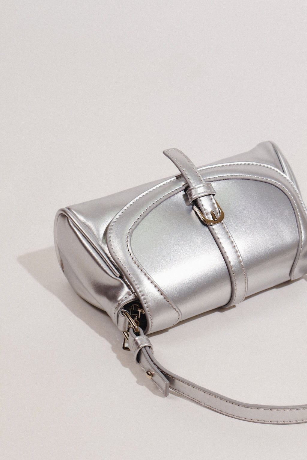 Gentle Baby Bag in Silver