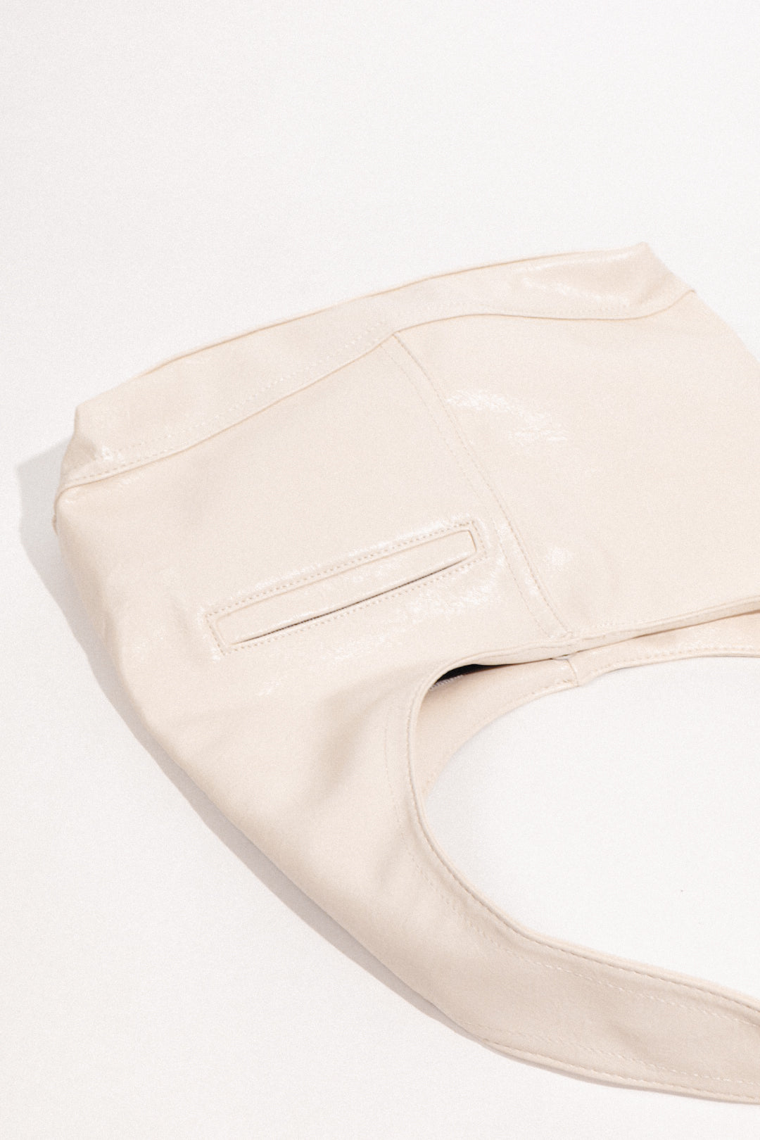 Nine to Fine Hobo Bag in Eggshell