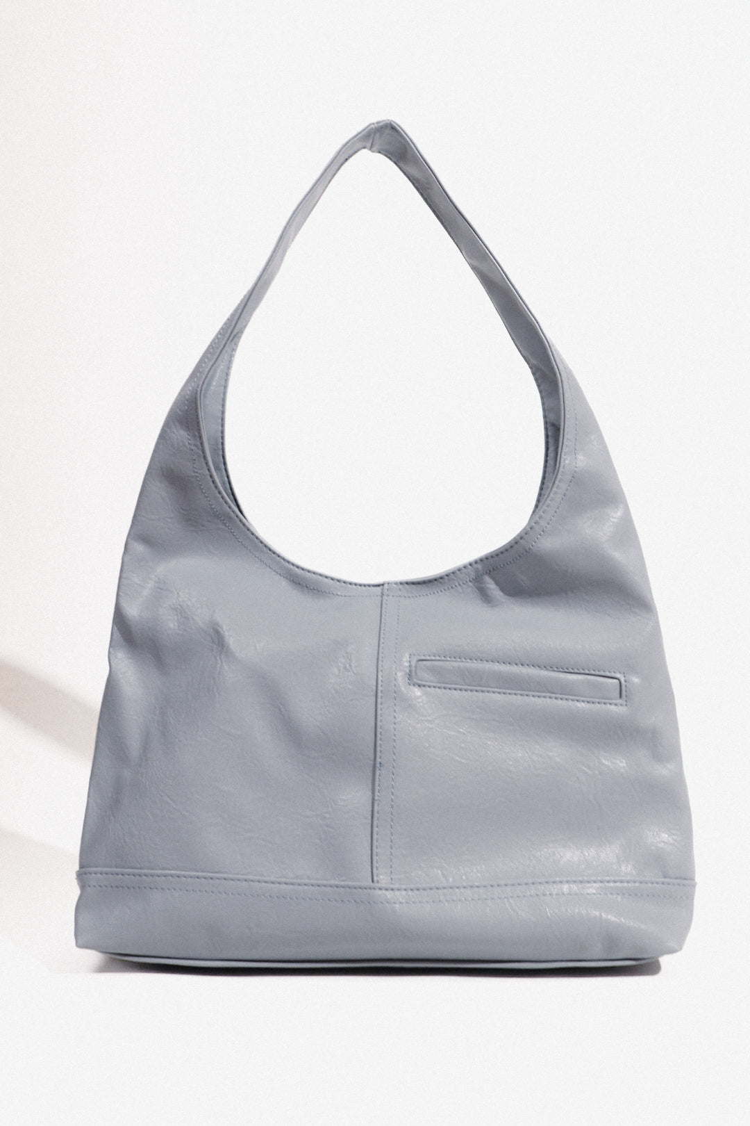 Nine to Fine Hobo Bag in Dusty Blue
