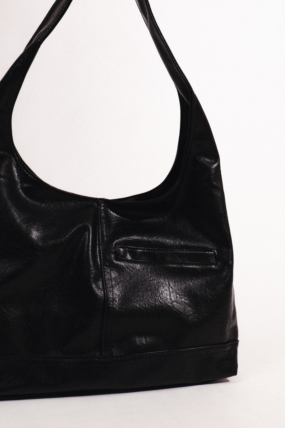 Nine to Fine Hobo Bag in Black