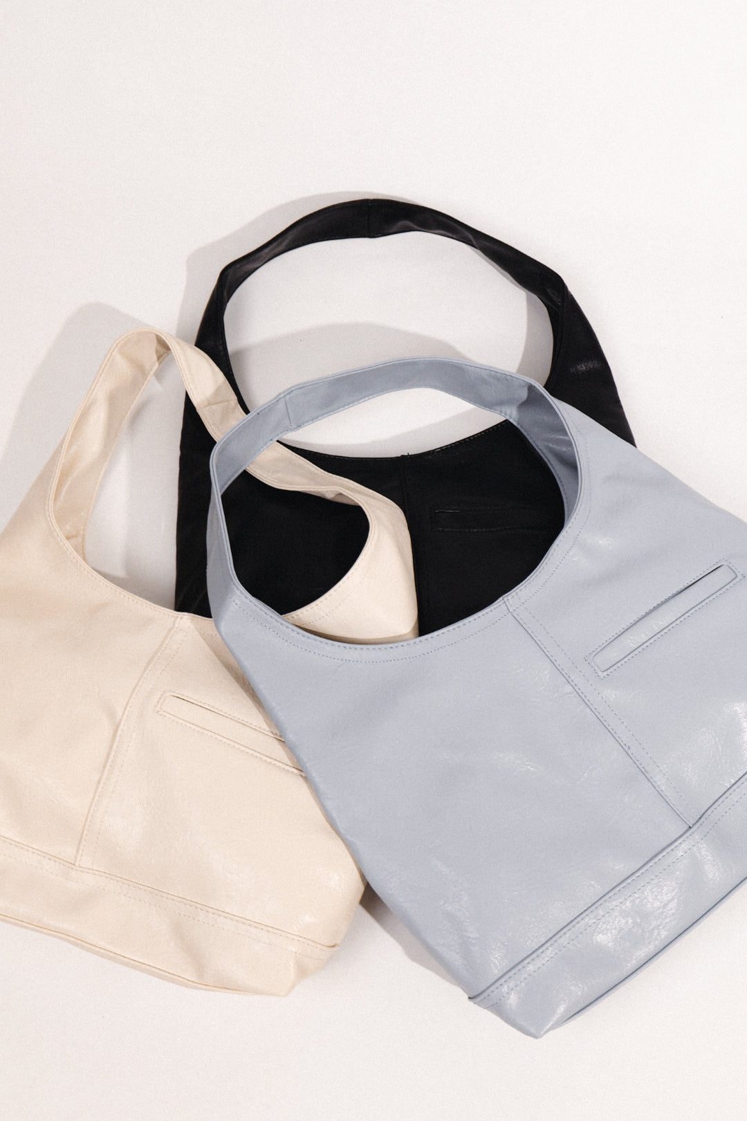 Nine to Fine Hobo Bag in Eggshell