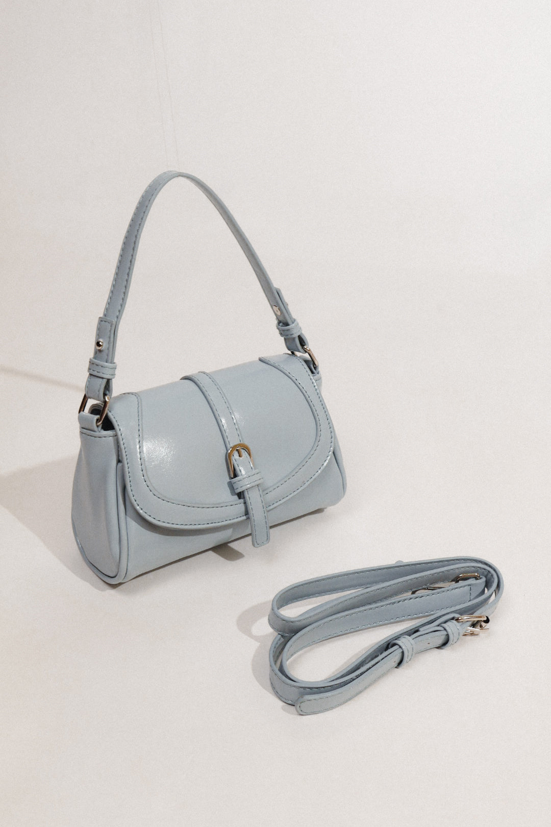 Gentle Baby Bag in Dusty Blue