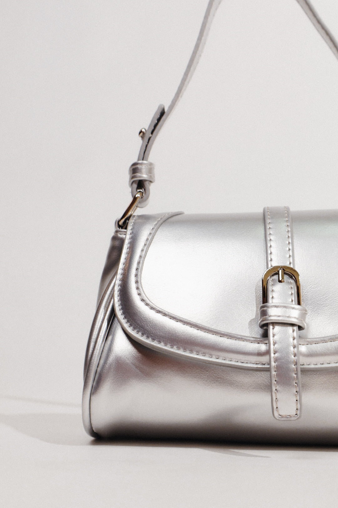 Gentle Baby Bag in Silver