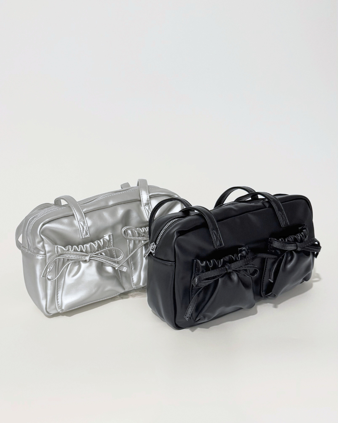 Knotty But Nice Bag in Silver