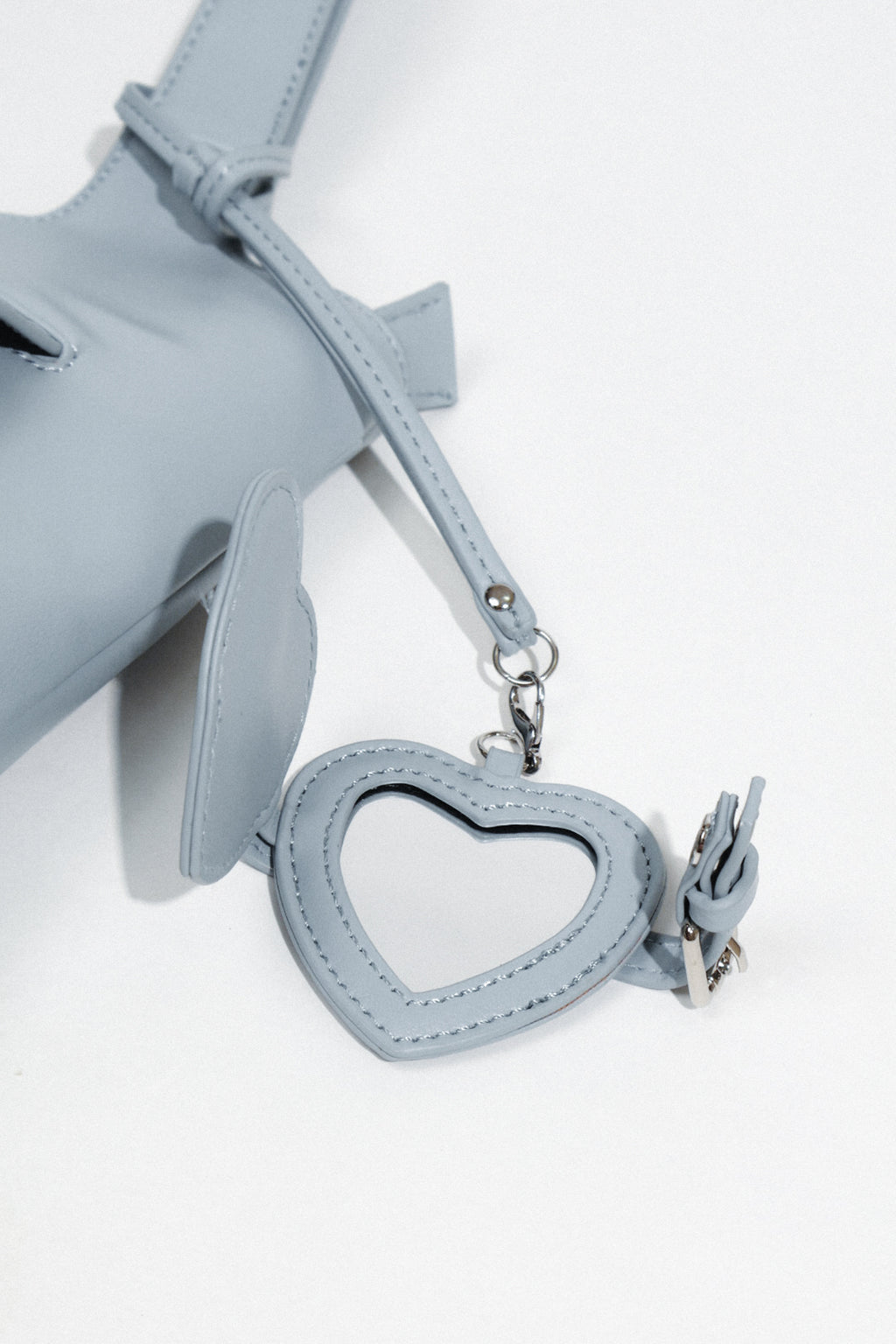 Dear Diary Hobo Bag in Dusty Blue