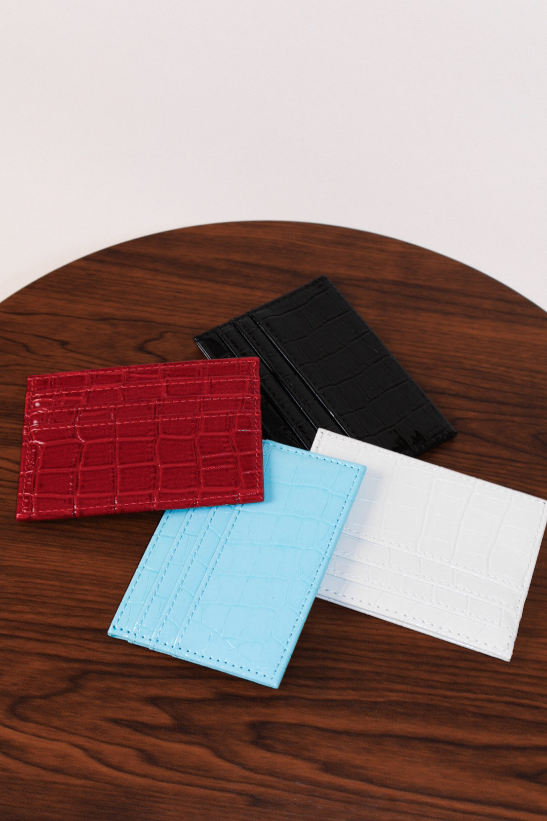 Hot Pocket Card Holder in White
