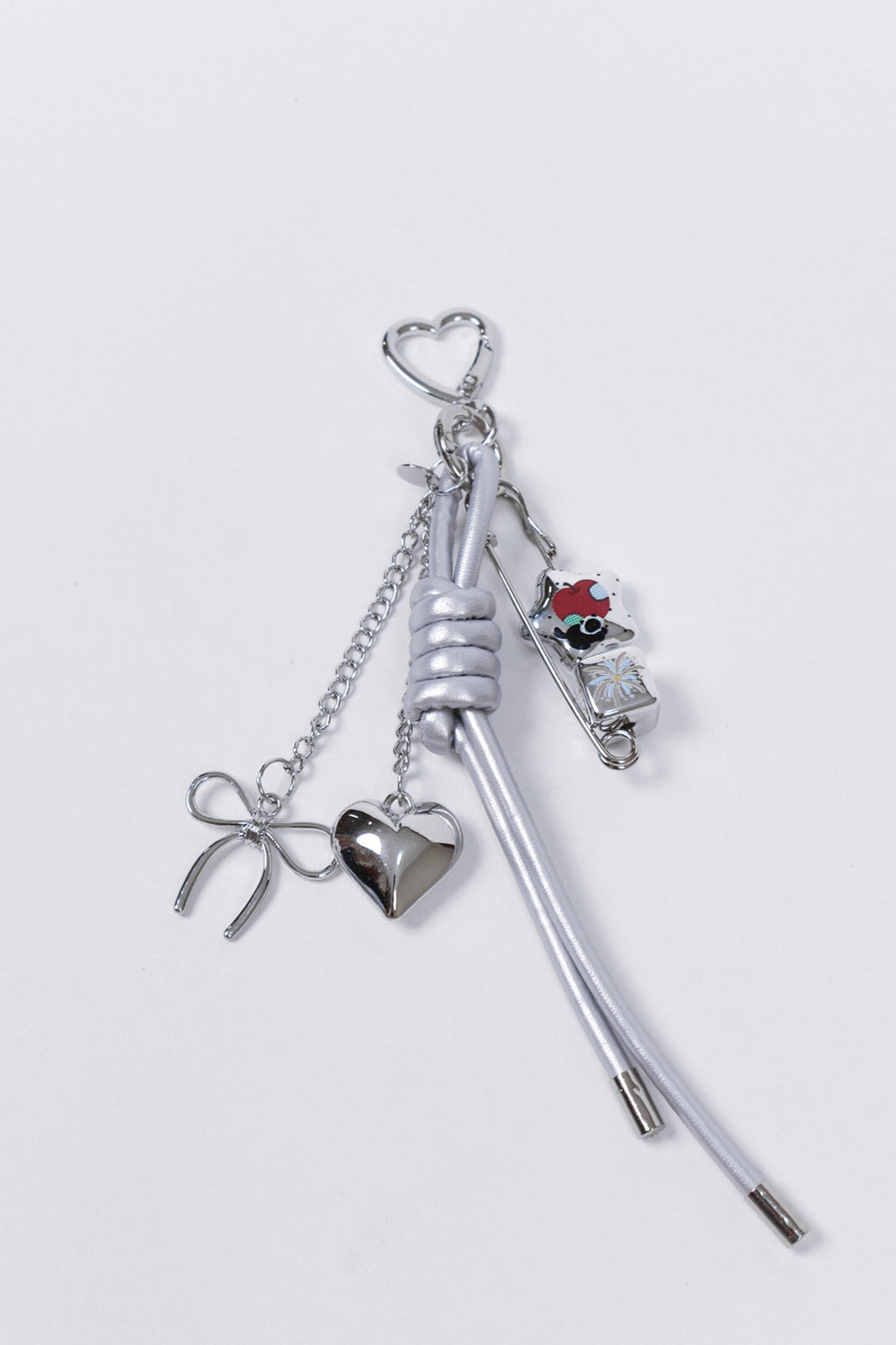 Little Things Keyring in Silver