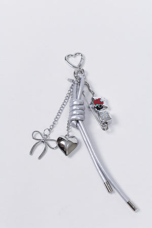 Little Things Keyring in Silver
