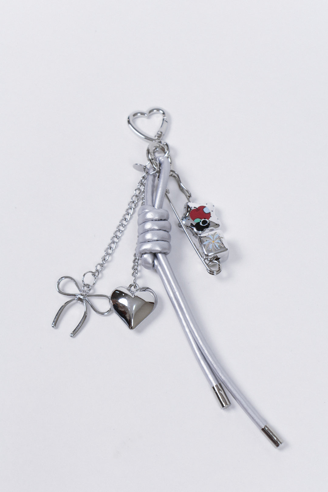Little Things Keyring in Silver