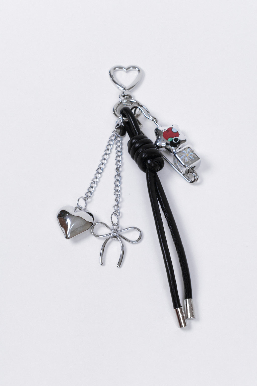 Little Things Keyring in Black