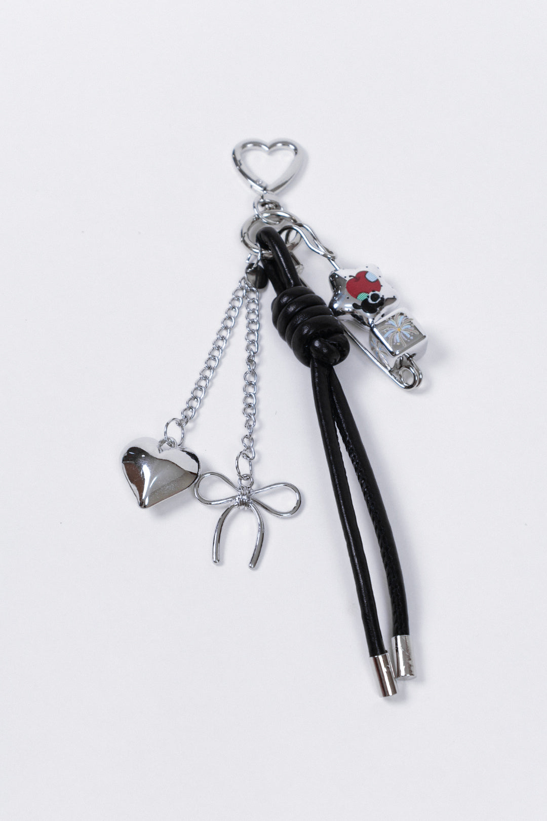 Little Things Keyring in Black