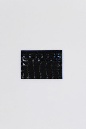 Hot Pocket Card Holder in Black