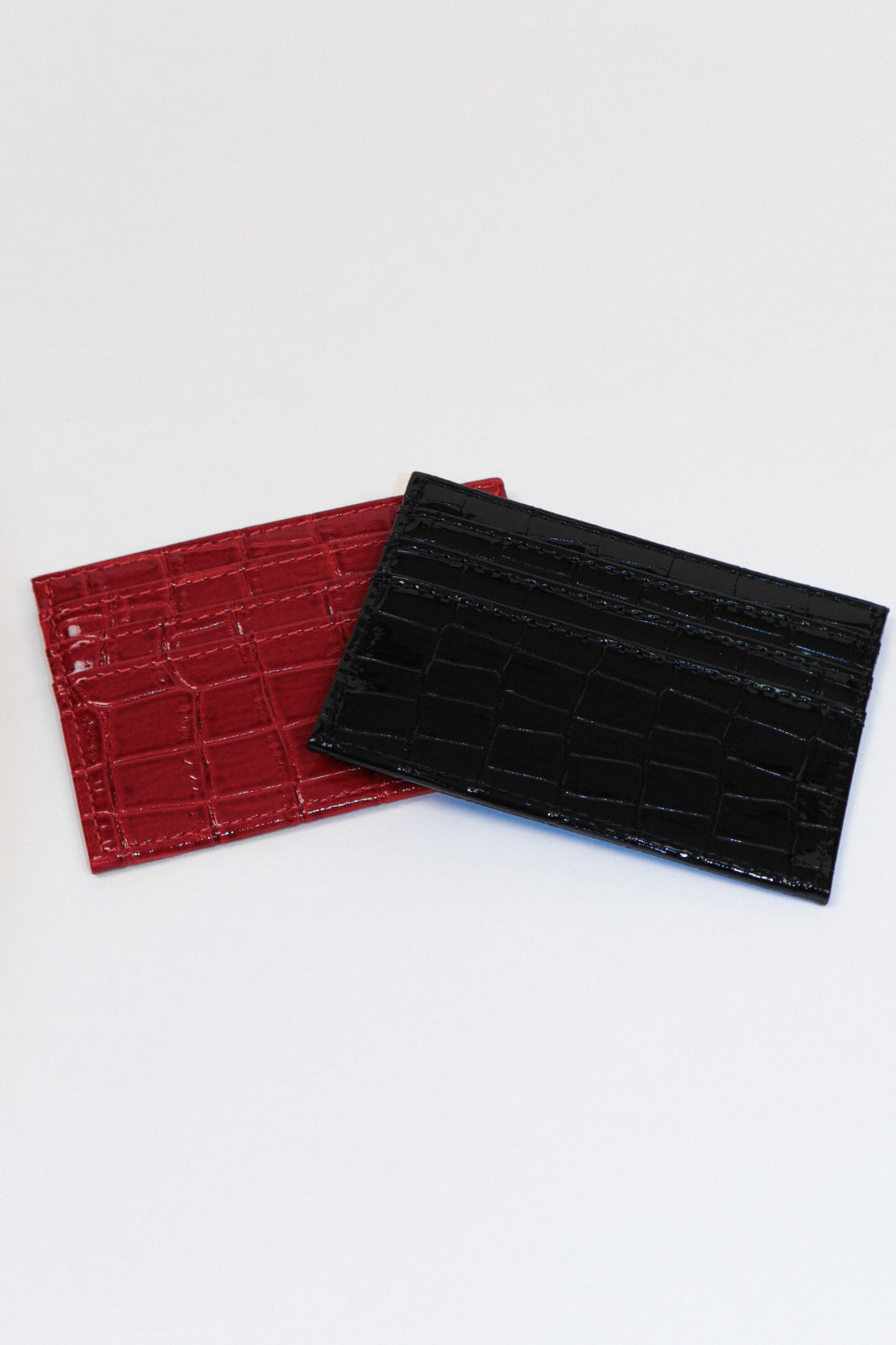 Hot Pocket Card Holder in Ruby Red
