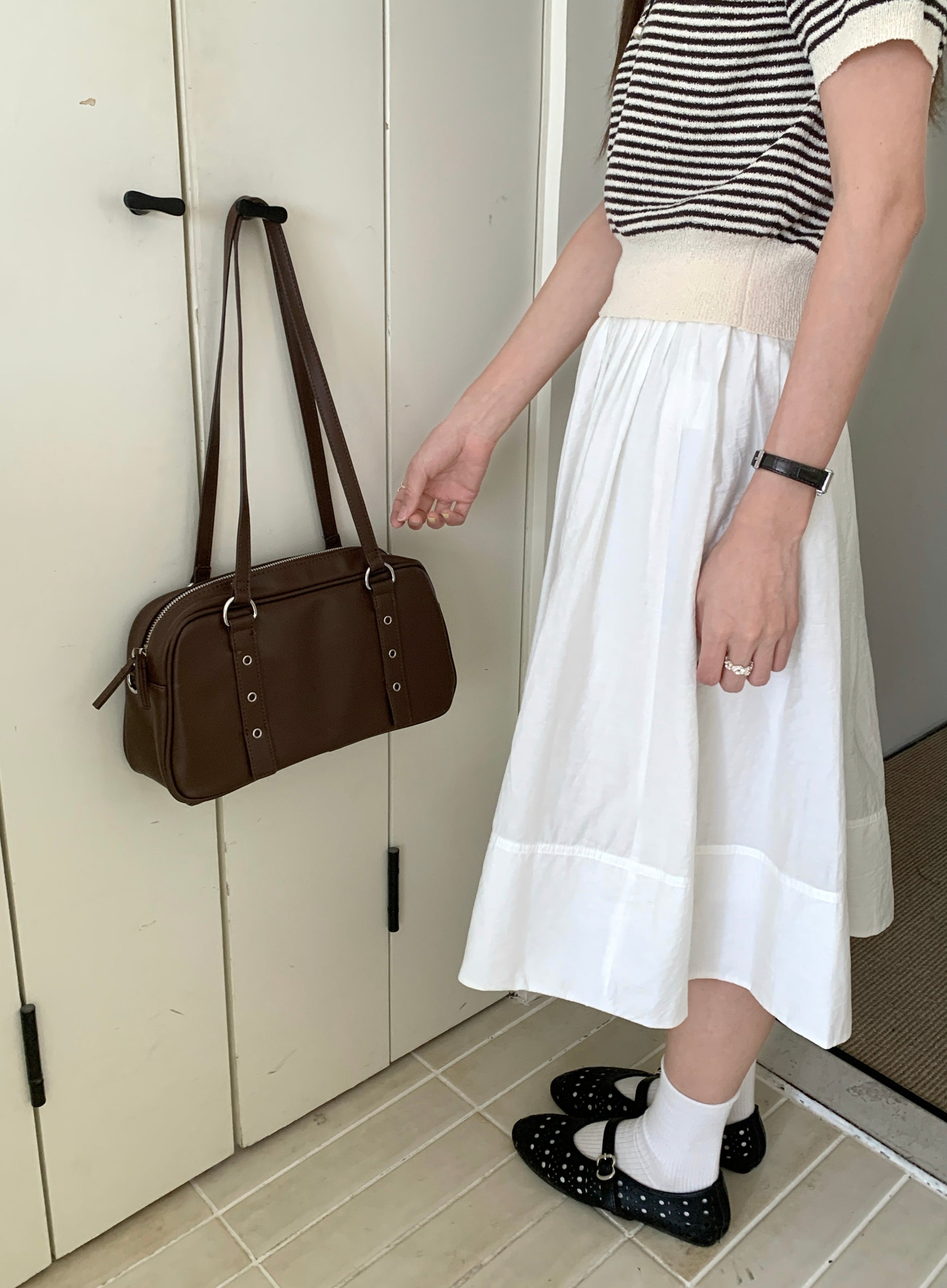 Heartbreaker Shoulder Bag in Espresso